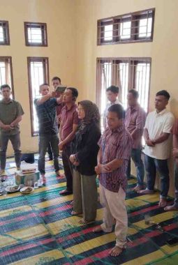 Ketua BPK Saiman Berutu Lantik 9 Anggota P2K Desa Lae Ikan Kecamatan Penanggalan