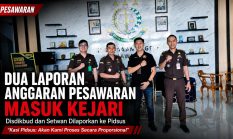 Terima Laporan Disdikbud dan Setwan, Kasi Pidsus Kejari Pesawaran: Akan Kami Proses Secara Proporsional