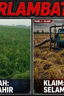 TERLAMBAT..!! Klaim Pompa BBWS 250 Liter Selamatkan 8000 Hektar di Lamsel Berbalik Fakta, Padi Candipuro Sudah Panen, di Rawa Sragi Sudah Lahir Butuh Obat Bukan Air!