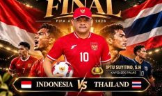 Polsek Palas Gelar Nobar Akbar Final Indonesia vs Thailand, Kapolsek Iptu Suyitno: Mari Dukung Garuda Bersama Sambil Ngopi Untuk Indonesia